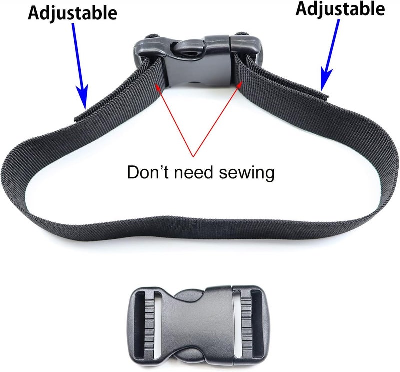 Baitoo Side Release Buckles Heavy Duty Plastic Buckle Snap Clips Clasps Backpack Buckle Replacement for Strap - Image 5